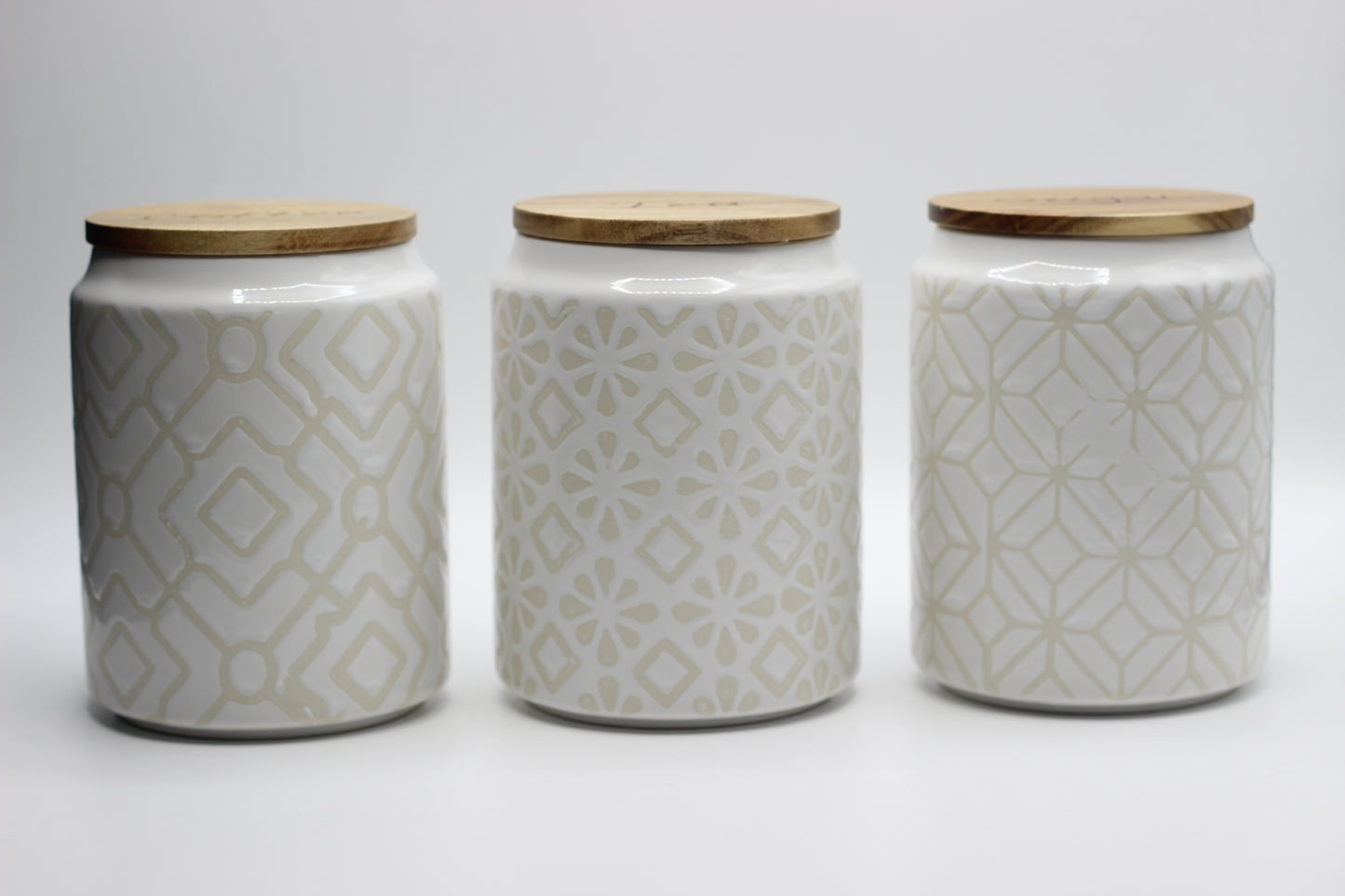 Geometric Canister Set