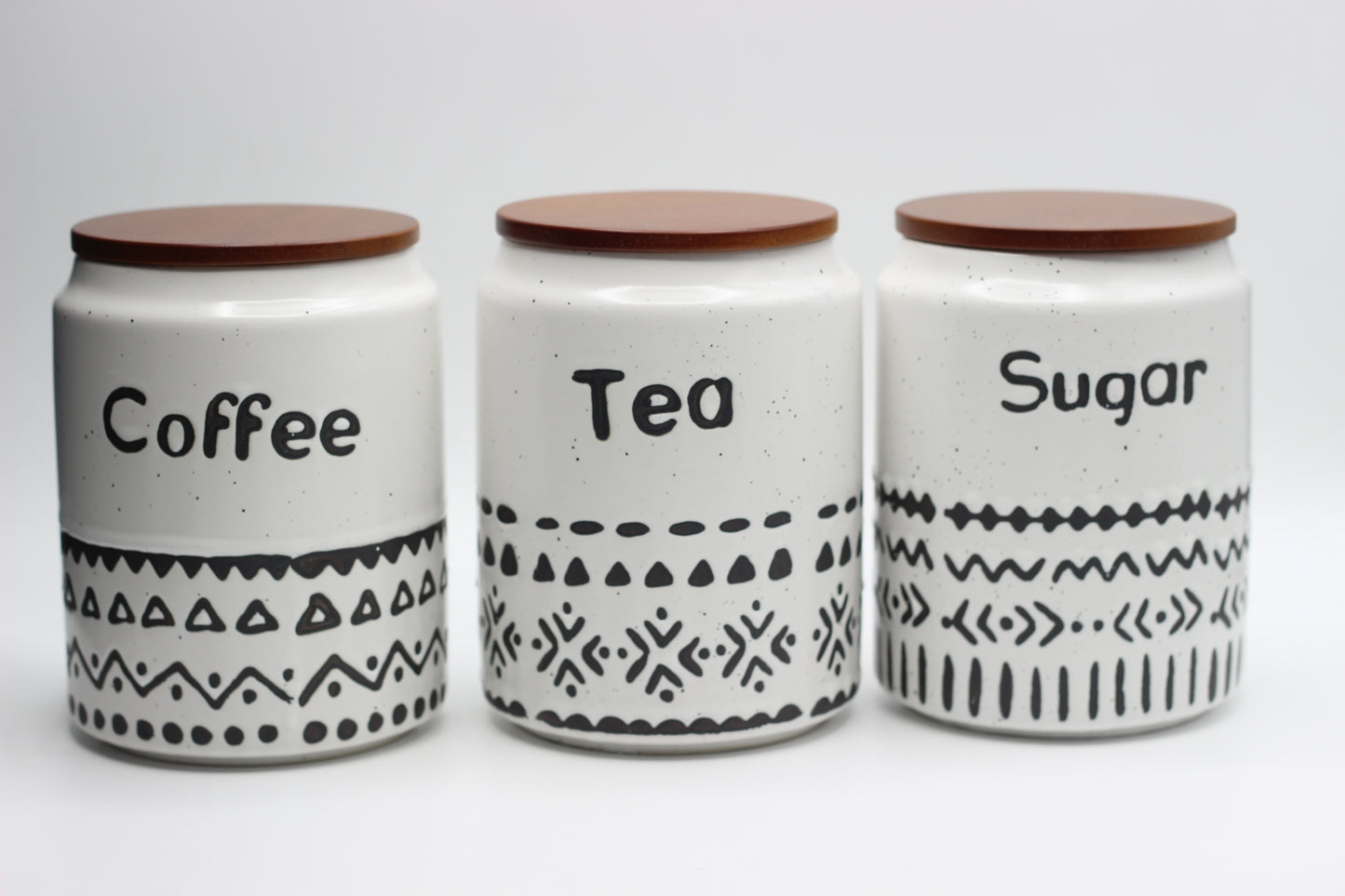 Engraved Anthropology Ceramic Storage  set