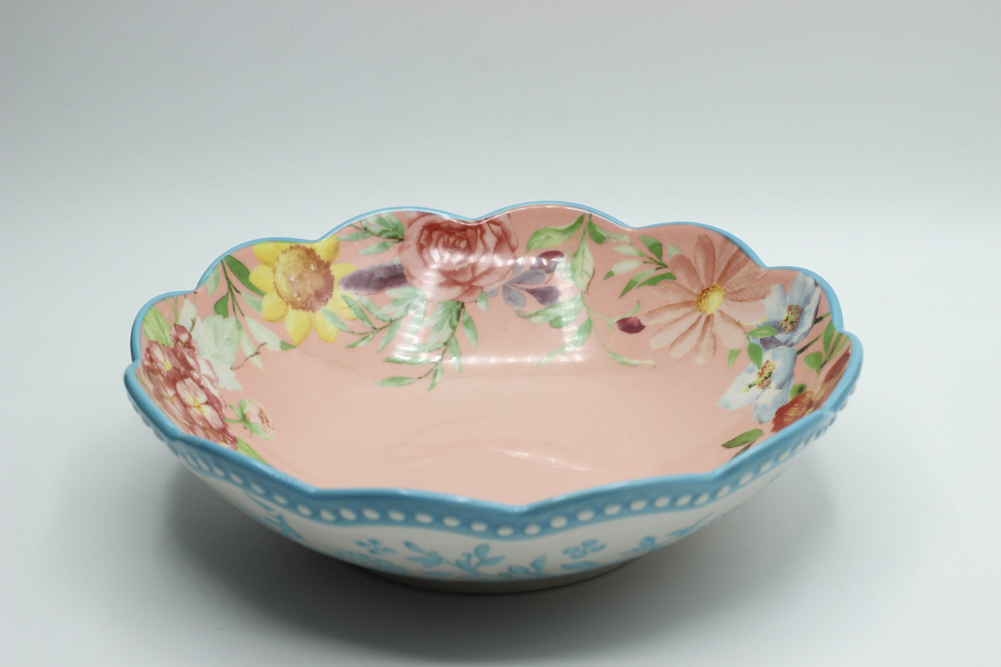 Vintage Floral Bowl