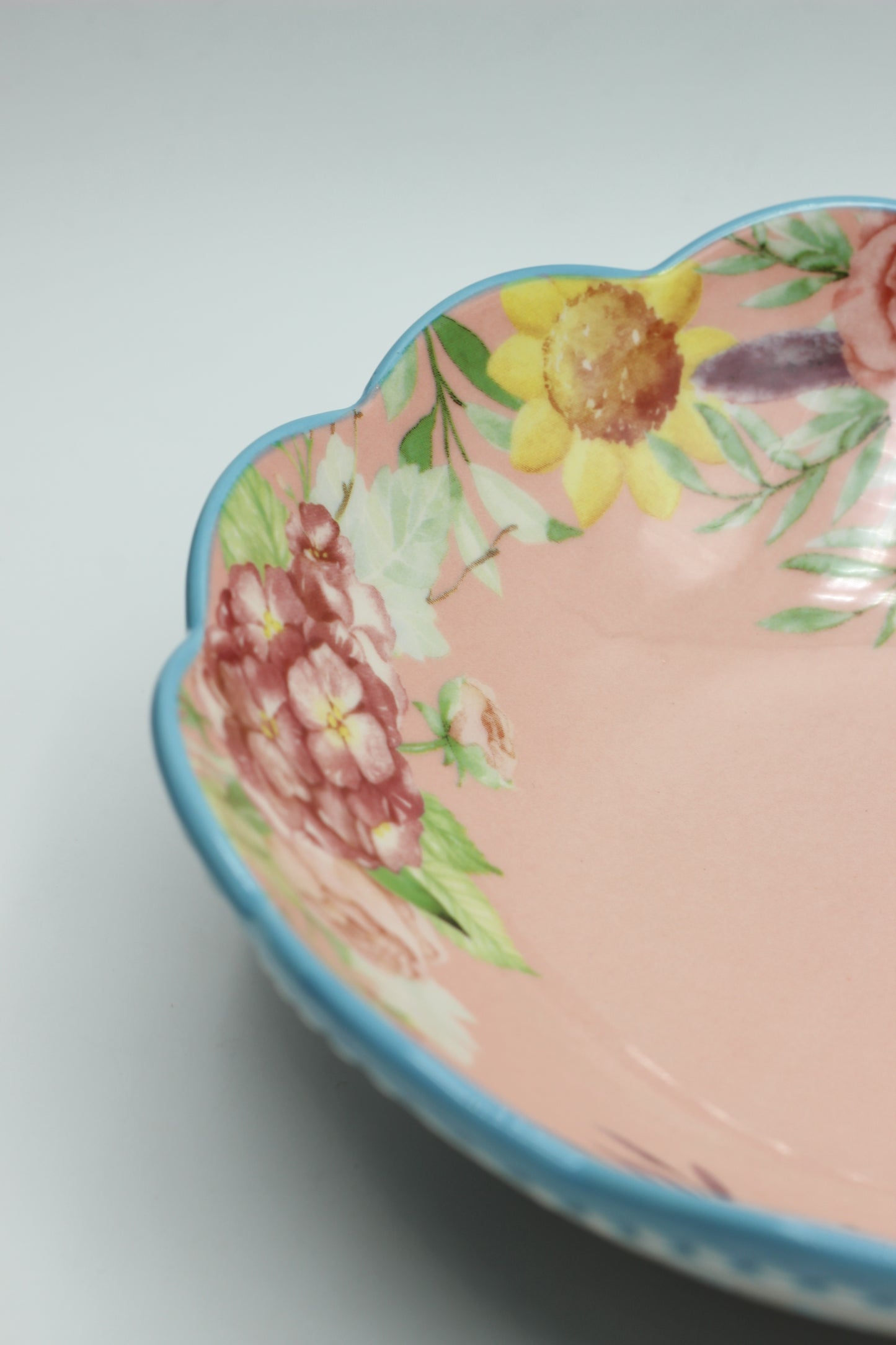 Vintage Floral Bowl