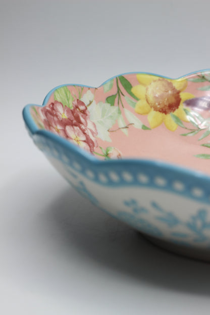 Vintage Floral Bowl