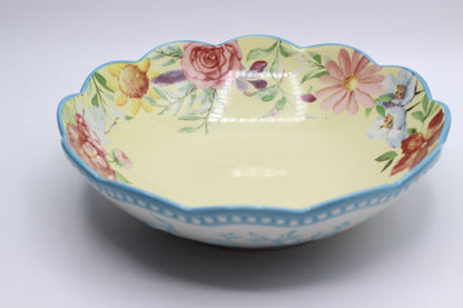 The Pioneer Woman Yellow Floral Bowl