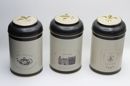 3-Piece Round Container Set With Domed Cover