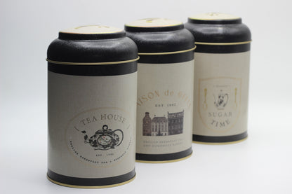 3-Piece Round Container Set With Domed Cover