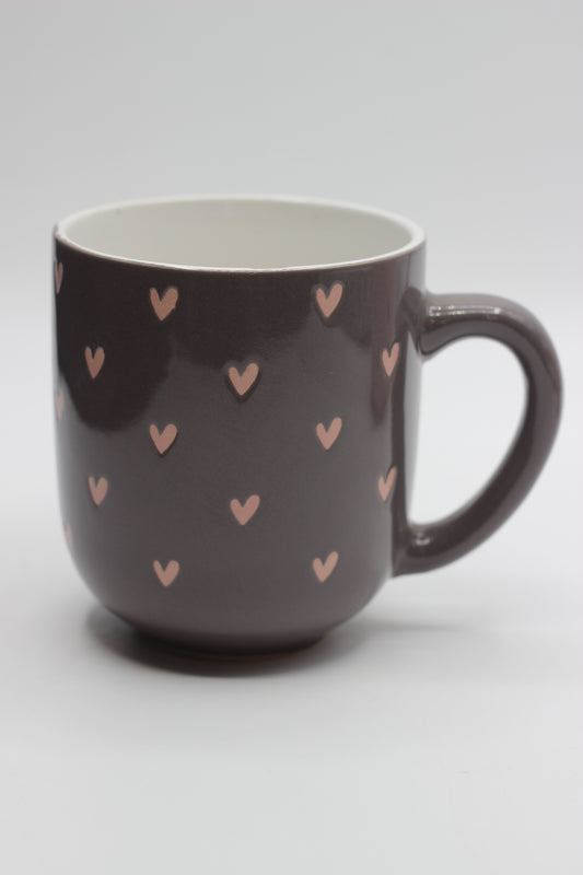 Hearts Porcelain Mug