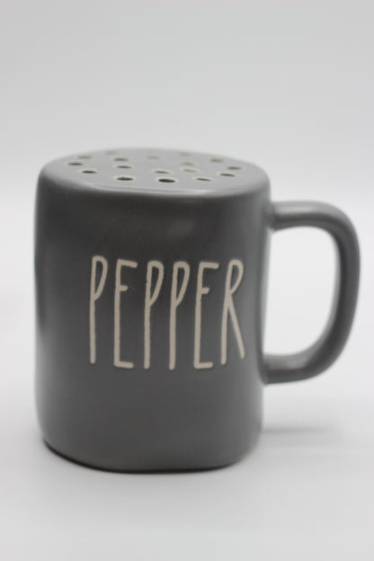 Rae Dunn Salt and Pepper Shakers Set of 2pcs