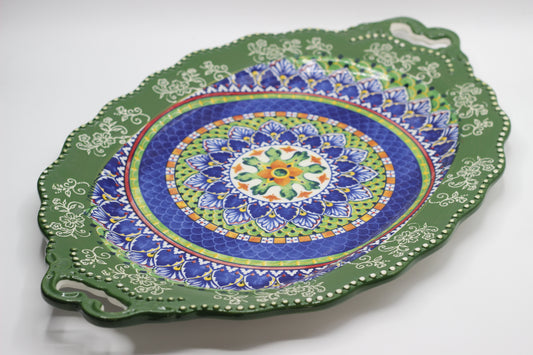 Extra Large Oval Iranian  Serving Platter
