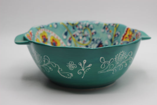 Color Pop Porcelain Serving Bowl