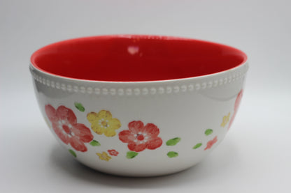 Red Delight Salad and Serving Bowl