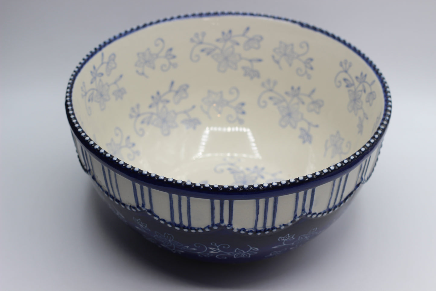 Floral Lace Deep Bowl