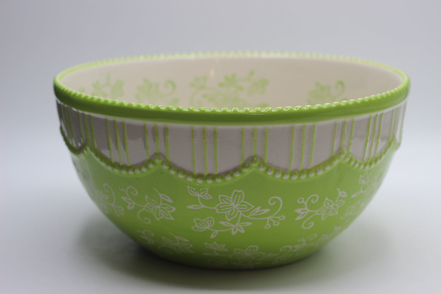 Floral Lace Deep Bowl