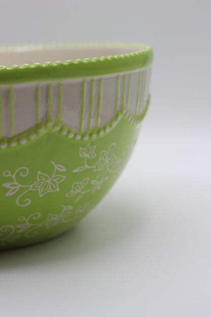 Floral Lace Deep Bowl