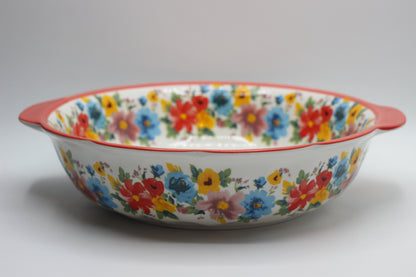 The Pioneer Woman Floral Ceramic Bowl