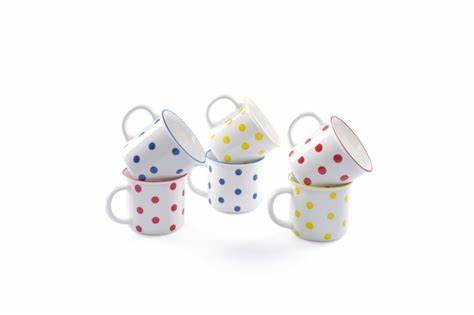 Red Polka Mug 384ml