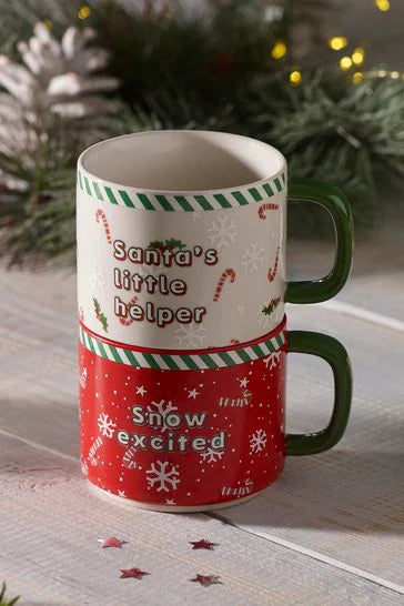 Mini Snow excited mug