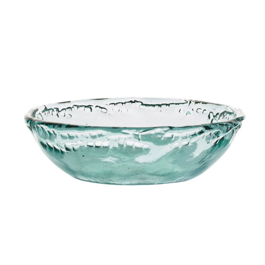 Green Recycled Glass Bowl