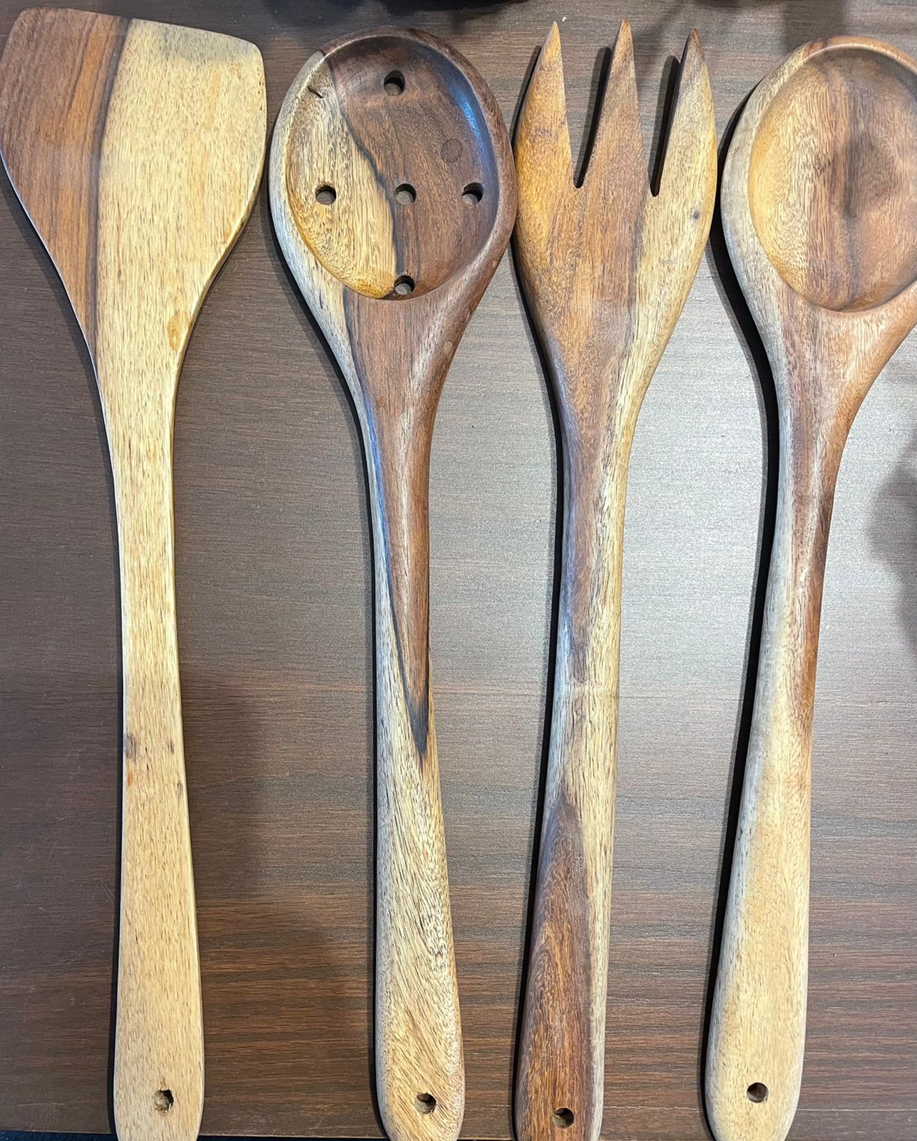 Set of 4 Cooking Spoons