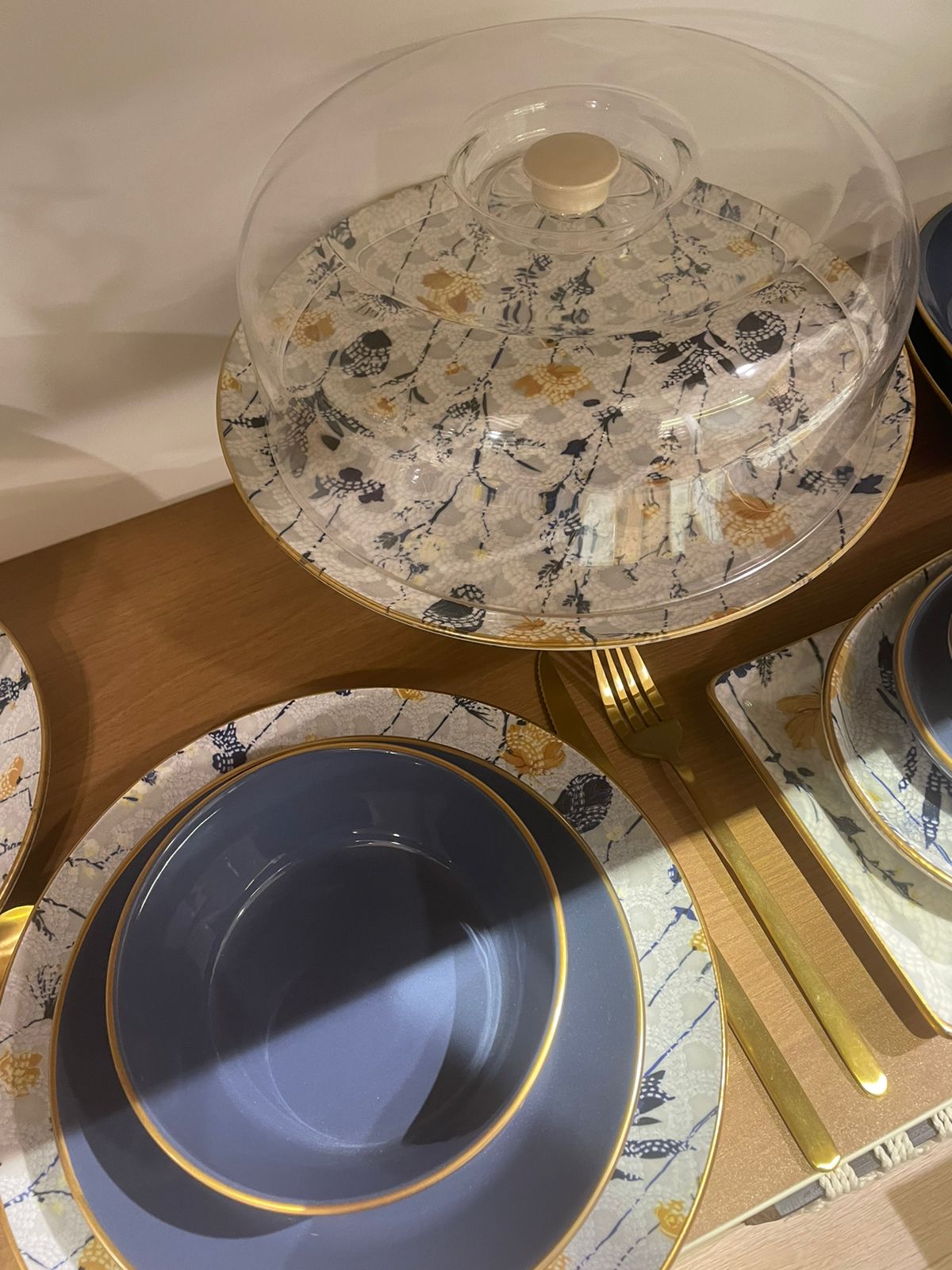 ELEGANT 41 PCs   Dinner Set Cloud