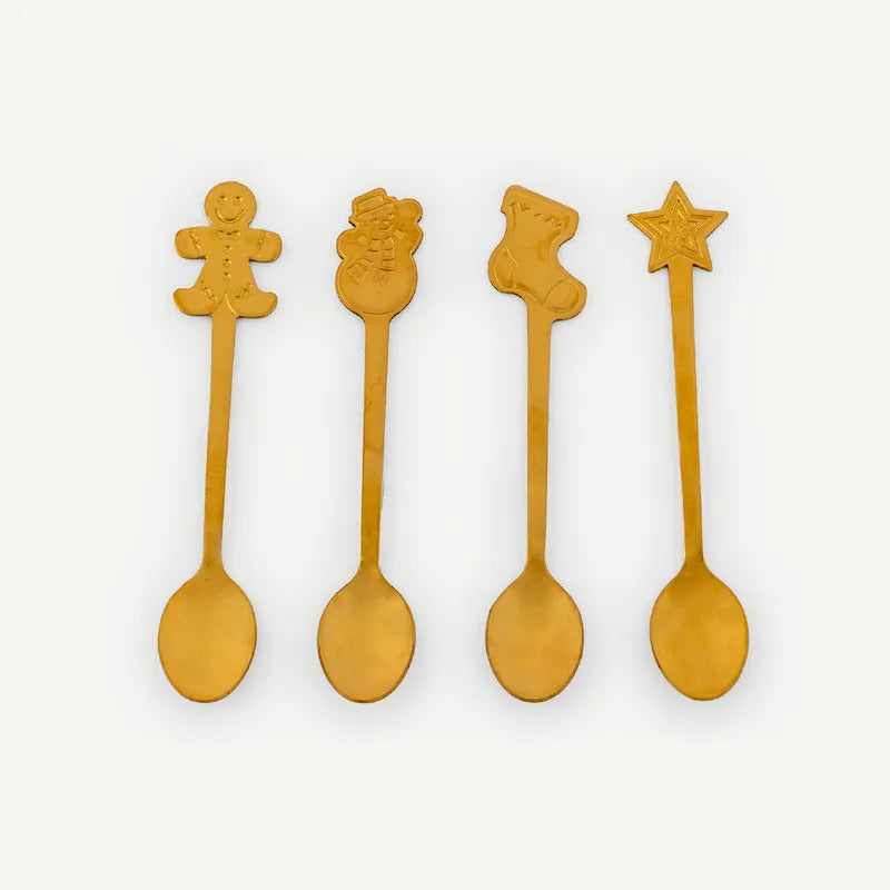 Christmas Spoon Set of 4pcs