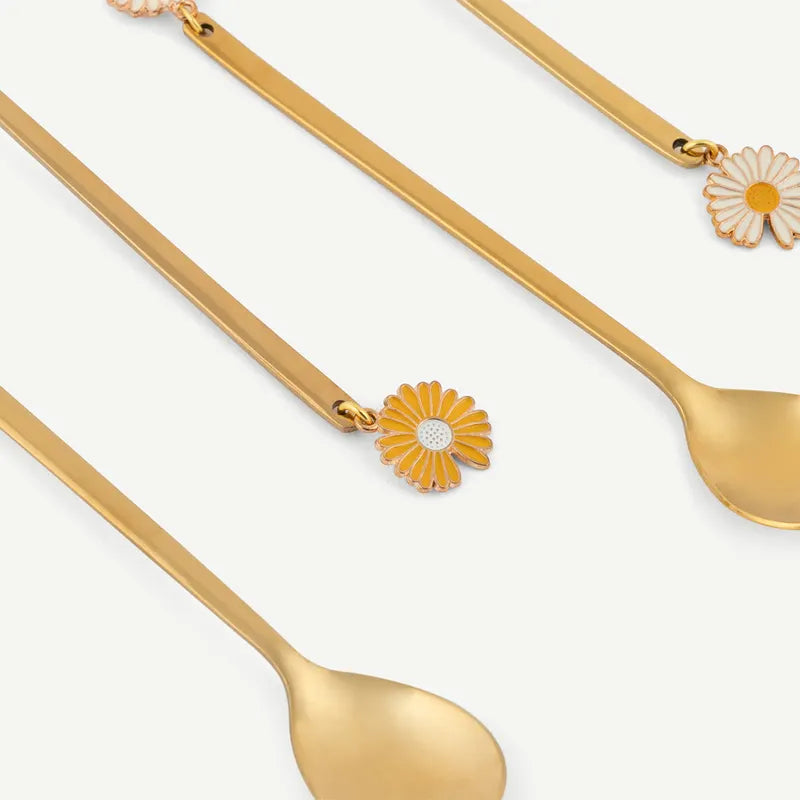 Gold Cutlery Set Of 4pcs