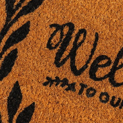 Welcome To Our Home Door Mat