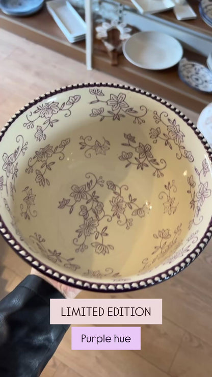 Floral Lace Serving Bowls