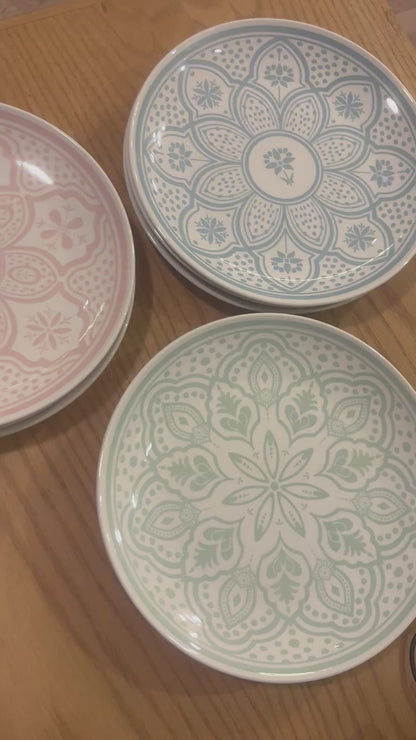 Tribal Dine Porcelain Plate
