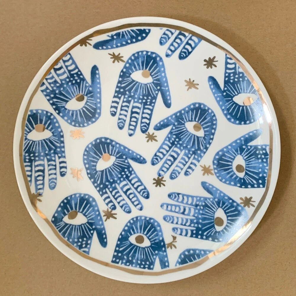 Ni'mah- Hand Hamsa plate