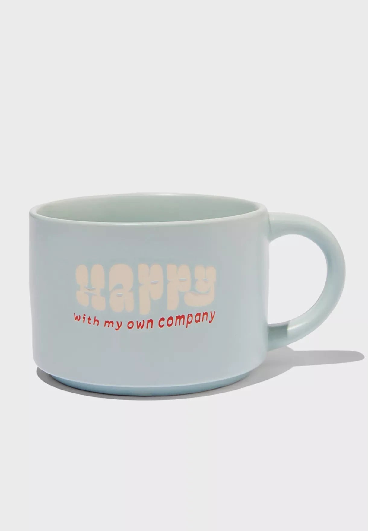 Happy With My Own Company Big Mug