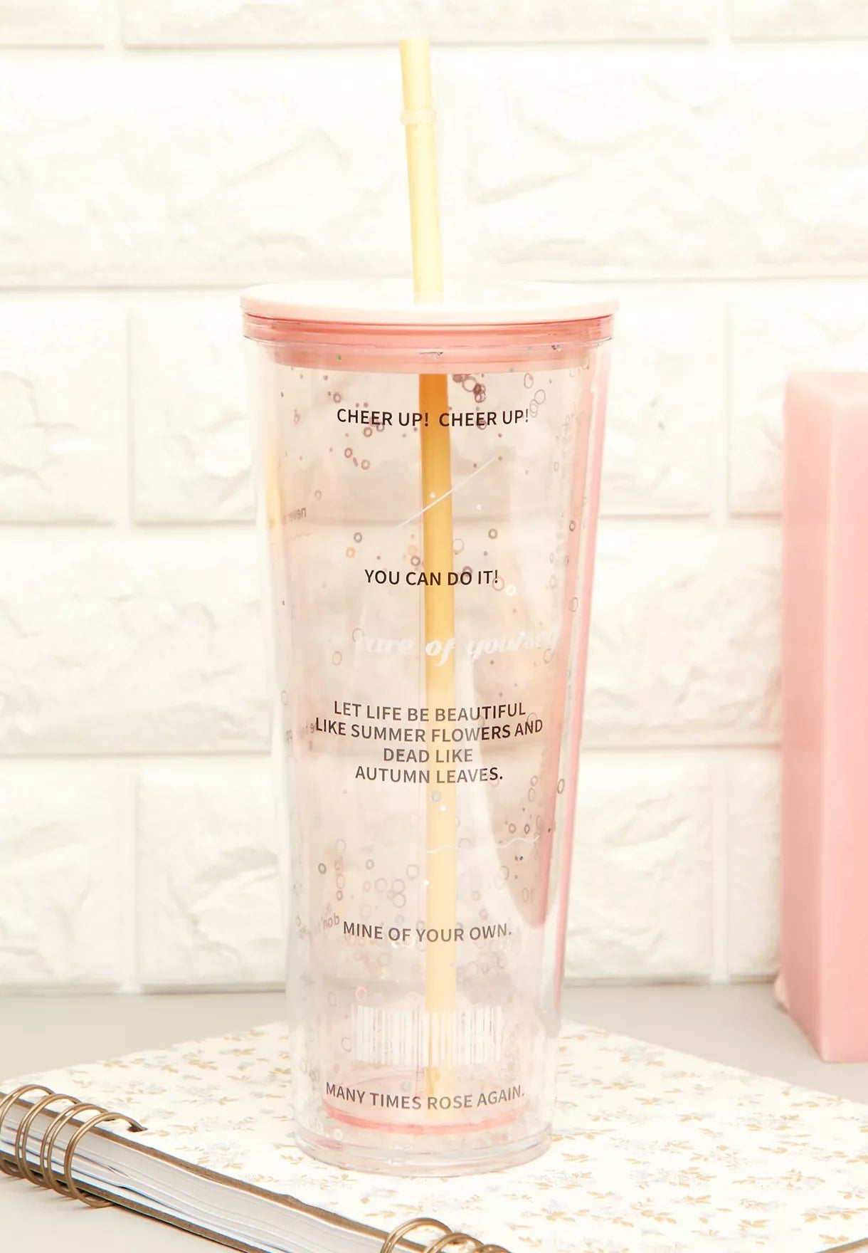 Tumbler With Straw